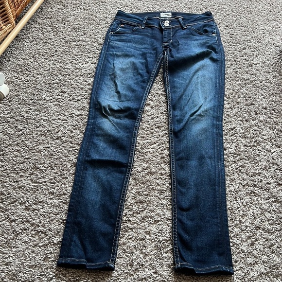 Hudson dark wash skinny jeans - Picture 2 of 13